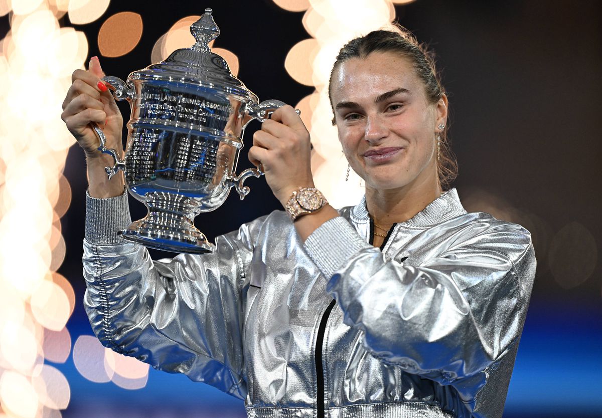 Ce s-a întâmplat în culise, după finala Sabalenka - Anisimova » Imaginile „scăpate” pe internet + rochia aleasă de campioană pentru poza oficială