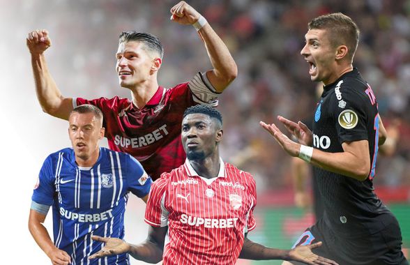 Surprize uriașe în primul „11” ideal al primelor 8 etape de Superliga » 4 jucători de la o echipă ce abia prinde play-off-ul