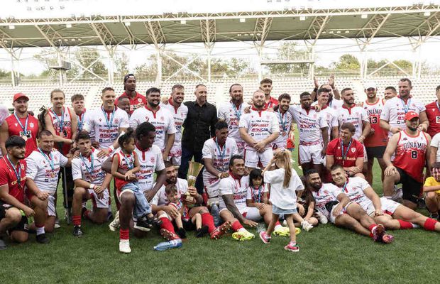 Se dă titlul în Liga de Rugby » Dinamo a câștigat finala mică