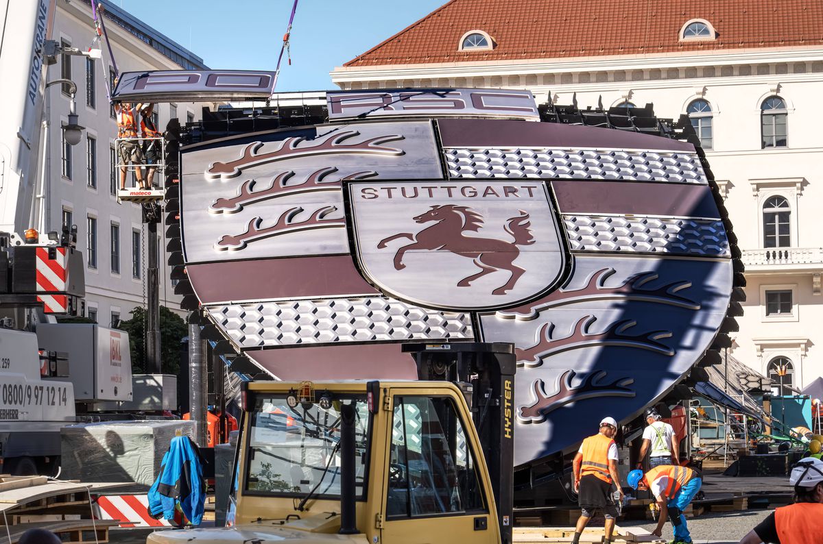 Pregătiri pentru Salonul Auto de la Munchen // foto: Imago