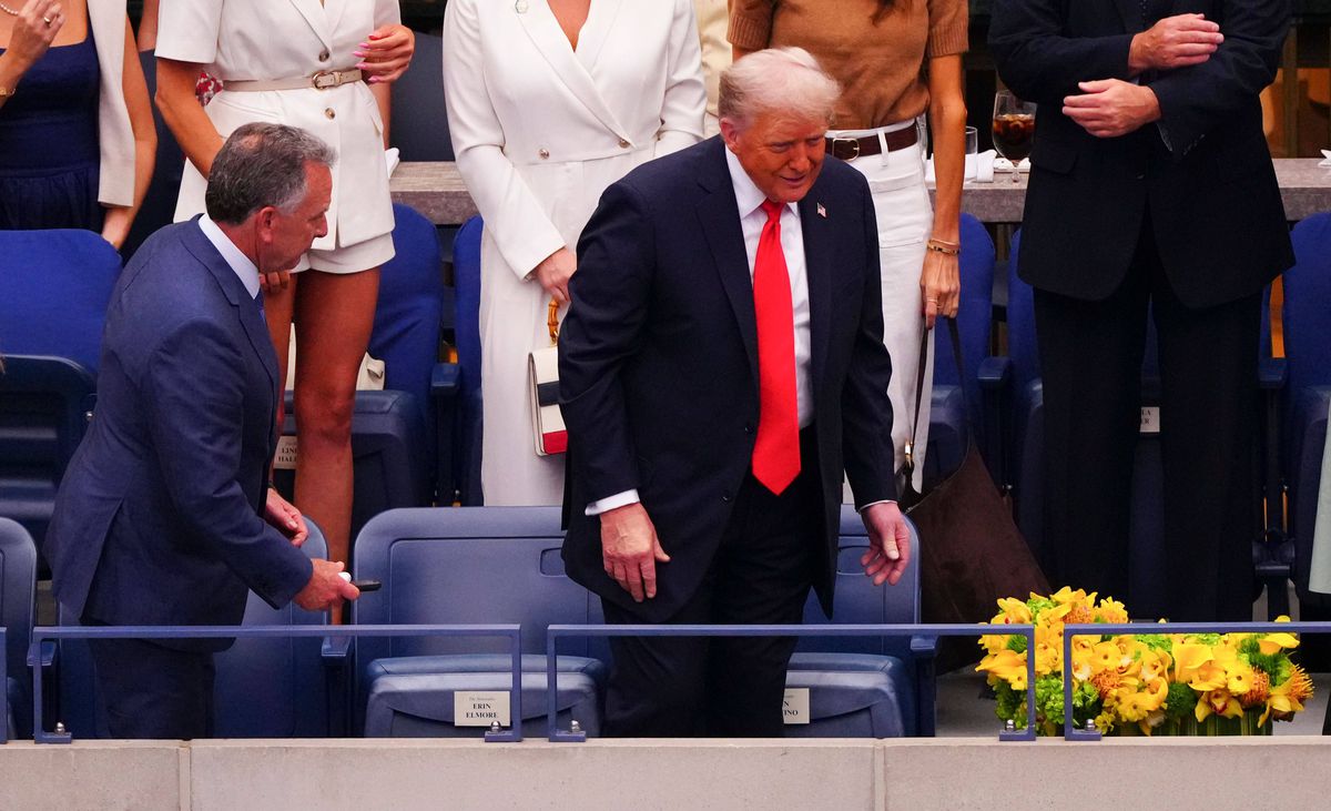 Donald Trump a amânat finala US Open: cum a fost primit în arenă