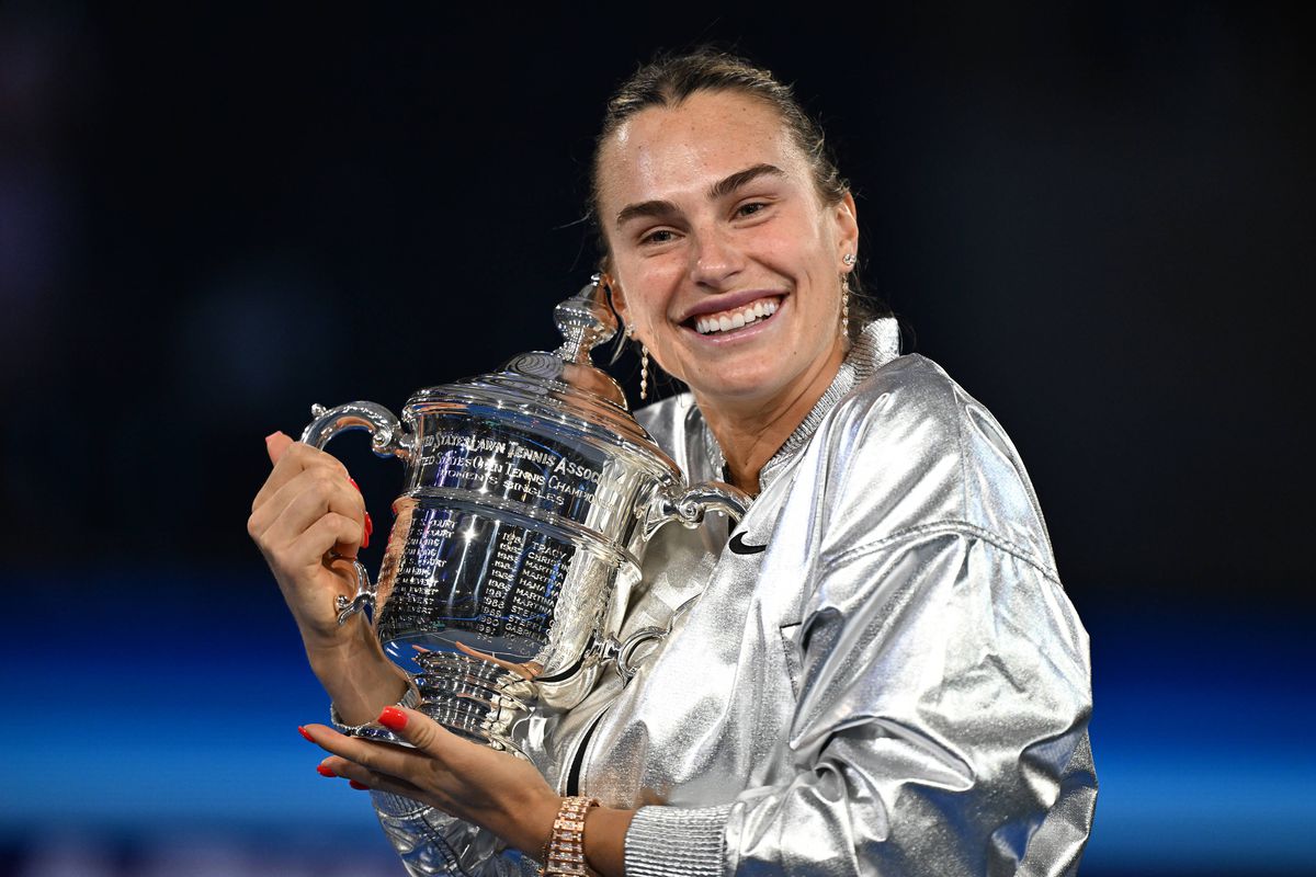 Ce s-a întâmplat în culise, după finala Sabalenka - Anisimova » Imaginile „scăpate” pe internet + rochia aleasă de campioană pentru poza oficială