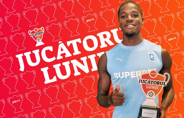 Steven Nsimba, „Jucătorul lunii august 2025” » Interviu EXCLUSIV pentru GSP: „Nimic nu mă poate opri acum! Am început să tremur”