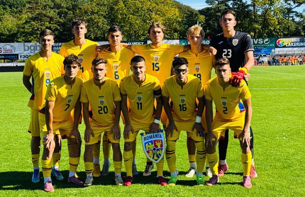 România U19 a remizat cu Suedia U19! Pe cine a folosit Adrian Dulcea