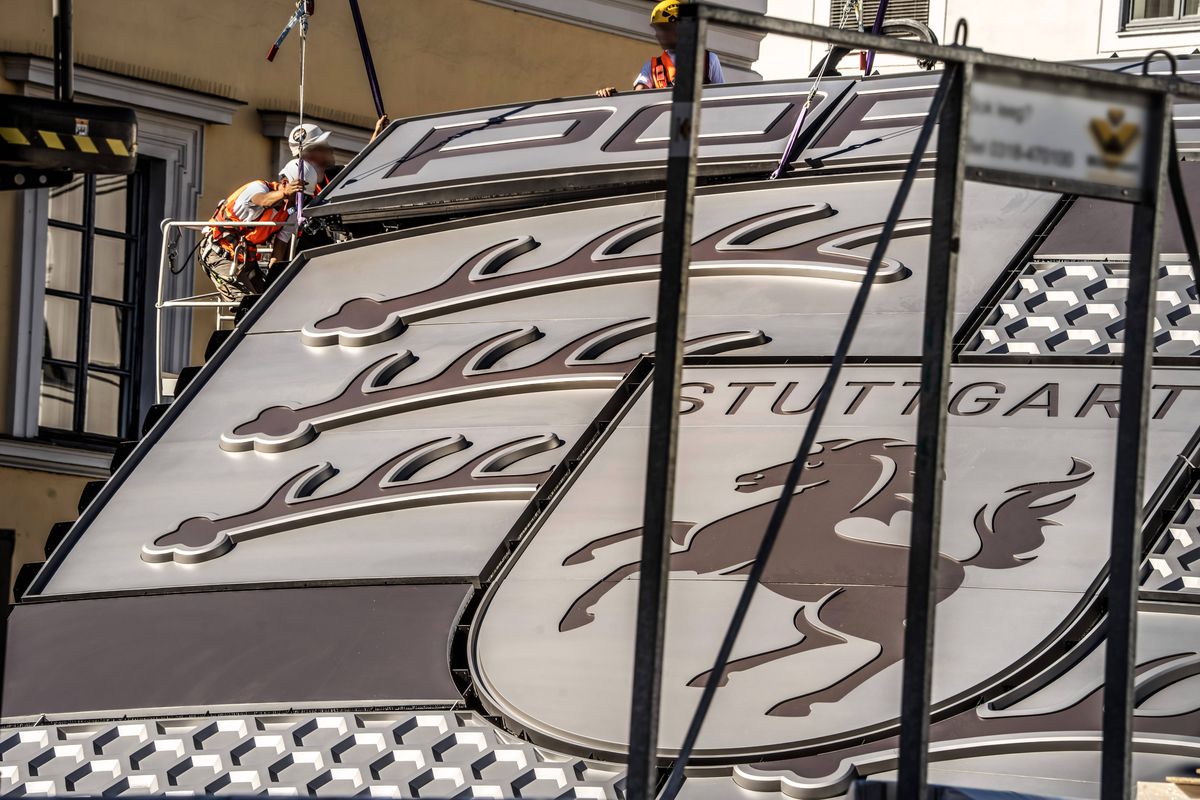 Pregătiri pentru Salonul Auto de la Munchen // foto: Imago