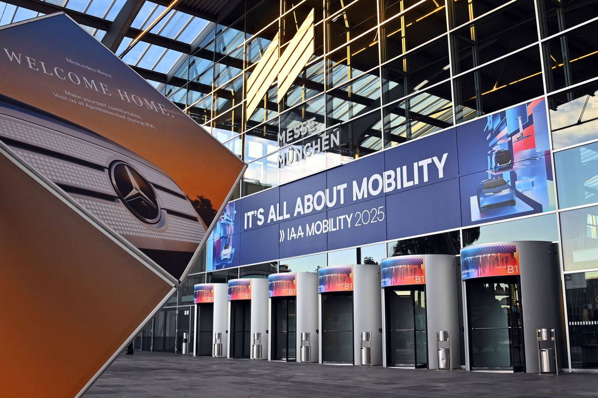 Pregătiri pentru Salonul Auto de la Munchen // foto: Imago