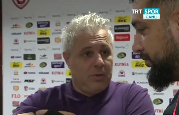 GAZIANTEP - BAȘAKȘEHIR 1-2 // VIDEO Marius Șumudică și „perversa de la Tg Ocna” » Show în Turcia: „Uitaţi-vă, am vânătaie pe braţ! Vor să-mi închidă gura repede”