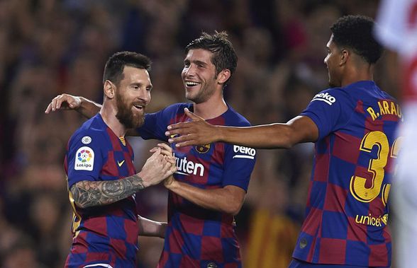 BARCELONA - SEVILLA 4-0 // Messi, primul gol al sezonului, record în Top 5 Europa » Are un gol peste Cristiano Ronaldo!
