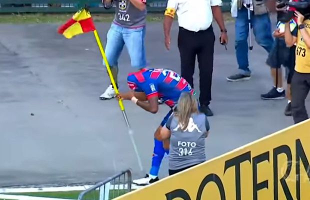 VIDEO Imagini de necrezut în Brazilia! Dani Alves și colegii săi, atacați de un roi de viespi în timpul unui meci