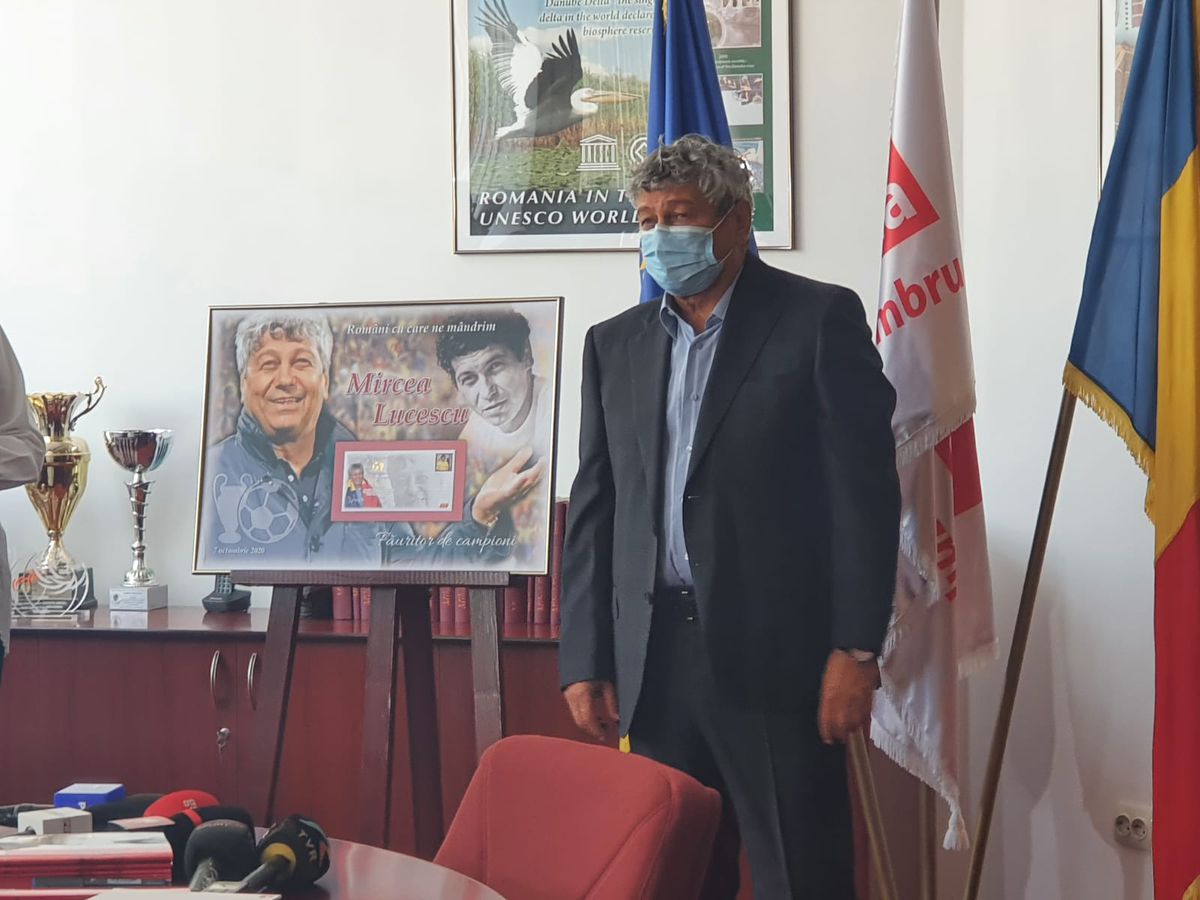 Mircea Lucescu are timbru de la Romfitelia