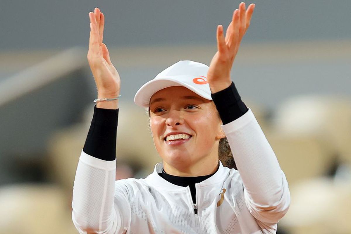 VIDEO Iga Swiatek și gluma cu care a făcut senzație pe „Philippe Chatrier”: „OK, atunci trebuie să plec”