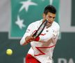 Novak Djokovic s-a calificat cu emoții în semifinale la Roland Garros. foto: Guliver/Getty Images