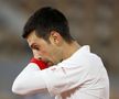 Novak Djokovic s-a calificat cu emoții în semifinale la Roland Garros. foto: Guliver/Getty Images