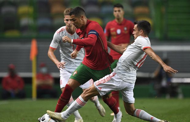 Spania - Portugalia: Ibericii se duelează între ei înainte de EURO 2020! Trei PONTURI pentru meciul de la Madrid