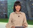 Prezentă pe Arena Națională » Prezentatoarea TV nu a ratat România - Belarus: „Îmi place Edi Iordănescu”