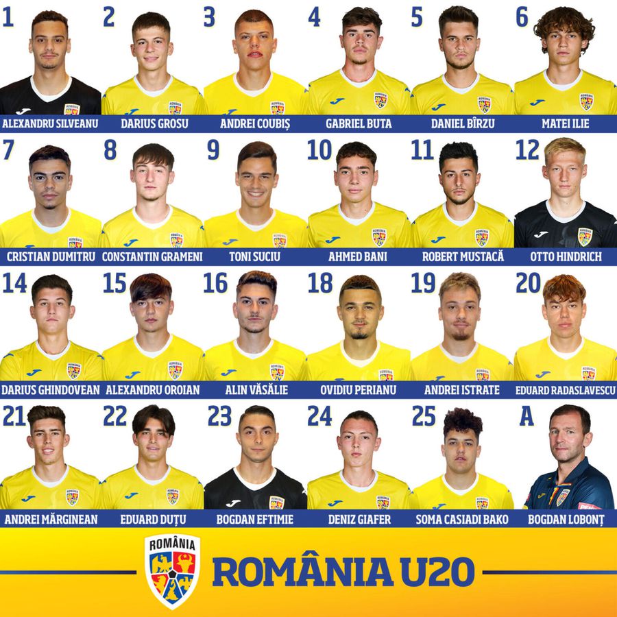 FOTO: FRF.ro „Perla” lui Hagi, gol senzațional în România U20 - Cehia U20! A doua victorie din istorie pentru naționala lui Lobonț