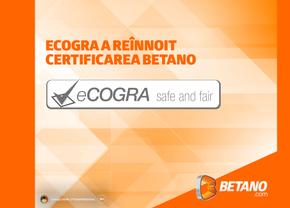 BETANO primește încă o dată cea mai prestigioasă recunoaștere din industrie