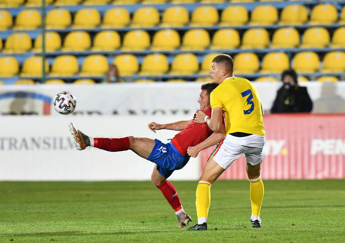 România U20 - Cehia U20, meci amical