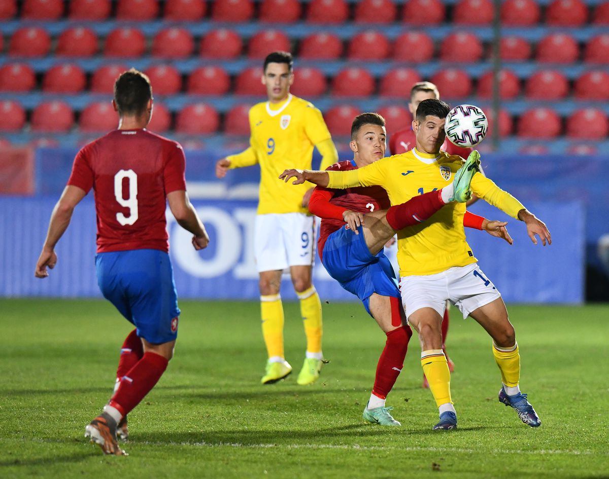 România U20 - Cehia U20, meci amical