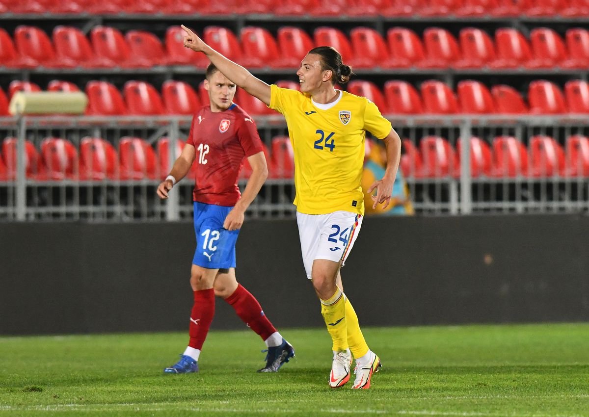 România U20 - Cehia U20, meci amical