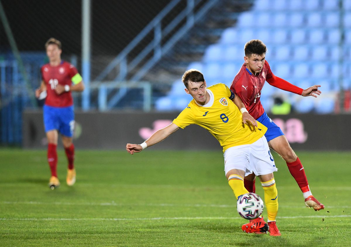 România U20 - Cehia U20, meci amical