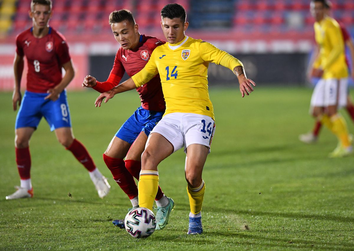 „Perla” lui Hagi, gol senzațional în România U20 - Cehia U20! A doua victorie din istorie pentru naționala lui Lobonț