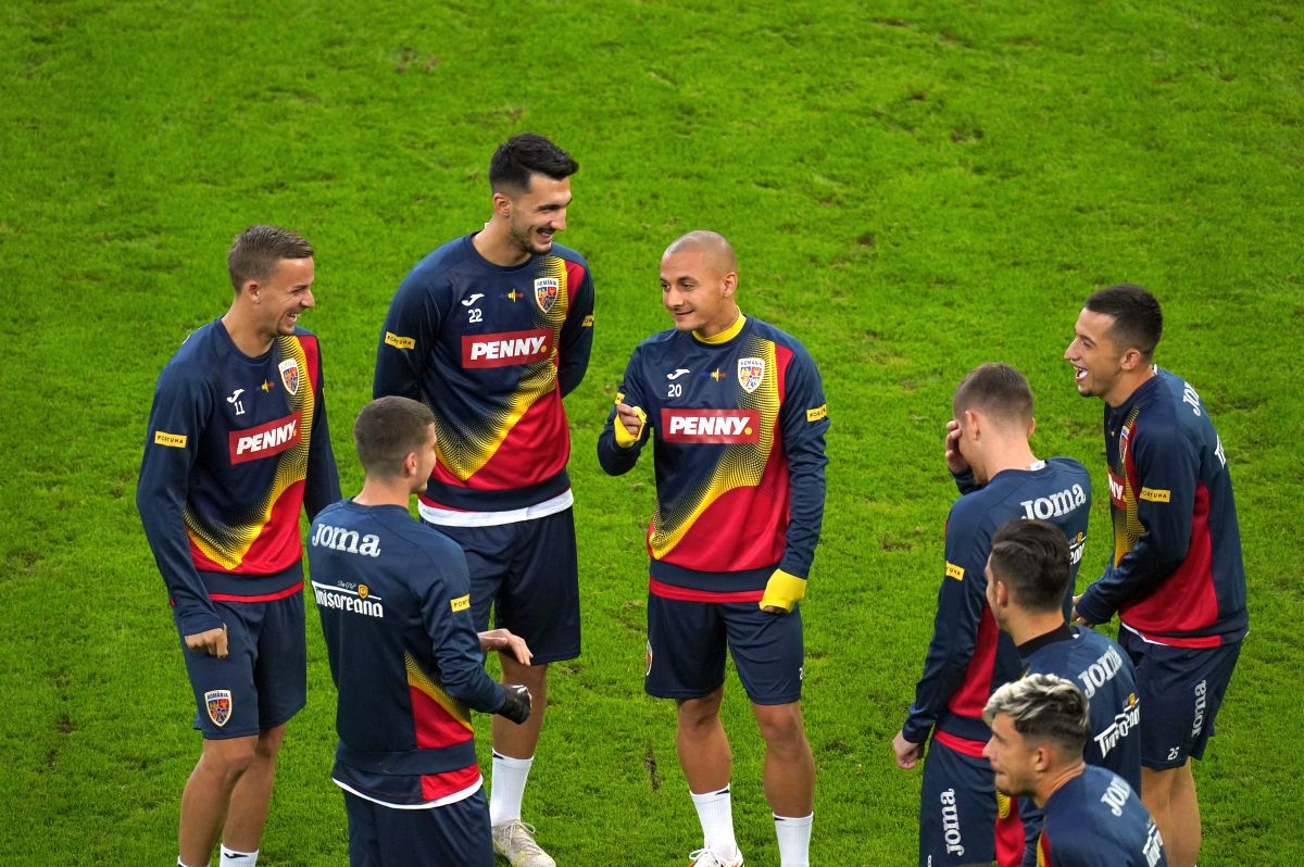 Antrenament și conferință Germania - România, 7 octombrie 2021