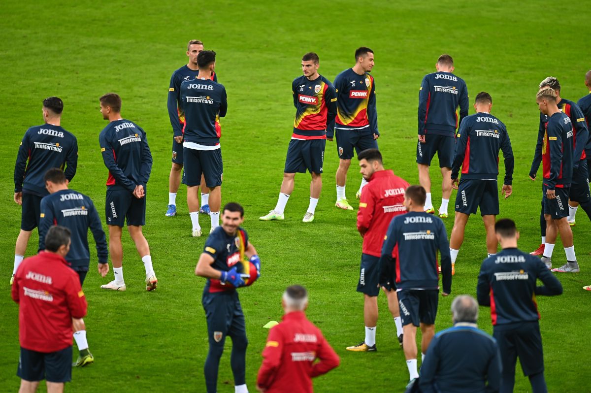 Antrenament și conferință Germania - România, 7 octombrie 2021