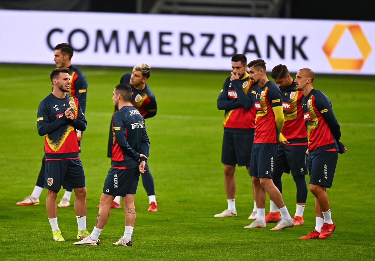 Antrenament și conferință Germania - România, 7 octombrie 2021