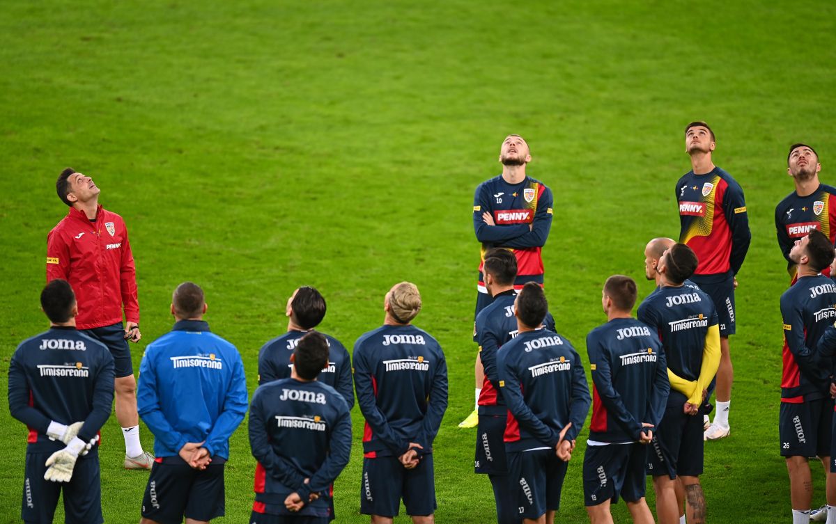 Antrenament și conferință Germania - România, 7 octombrie 2021