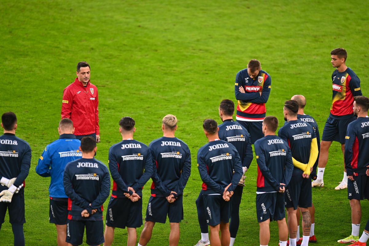 Antrenament și conferință Germania - România, 7 octombrie 2021