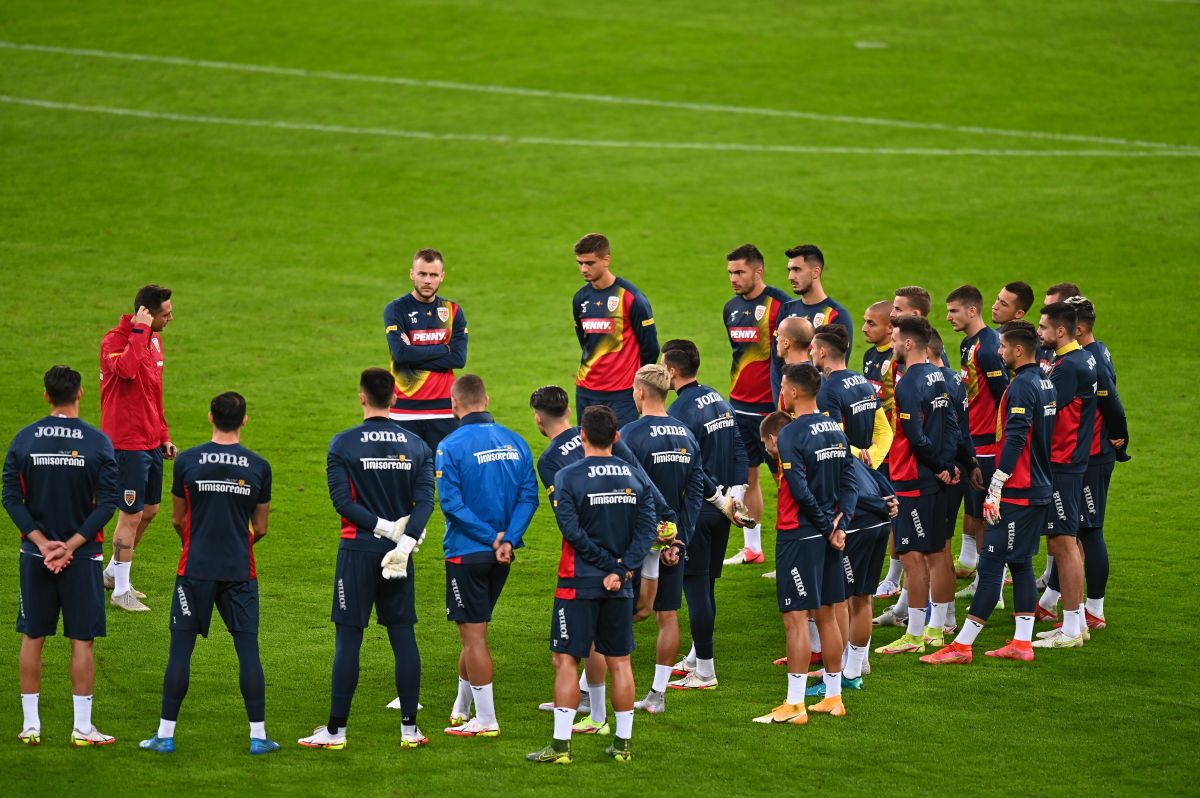 Antrenament și conferință Germania - România, 7 octombrie 2021