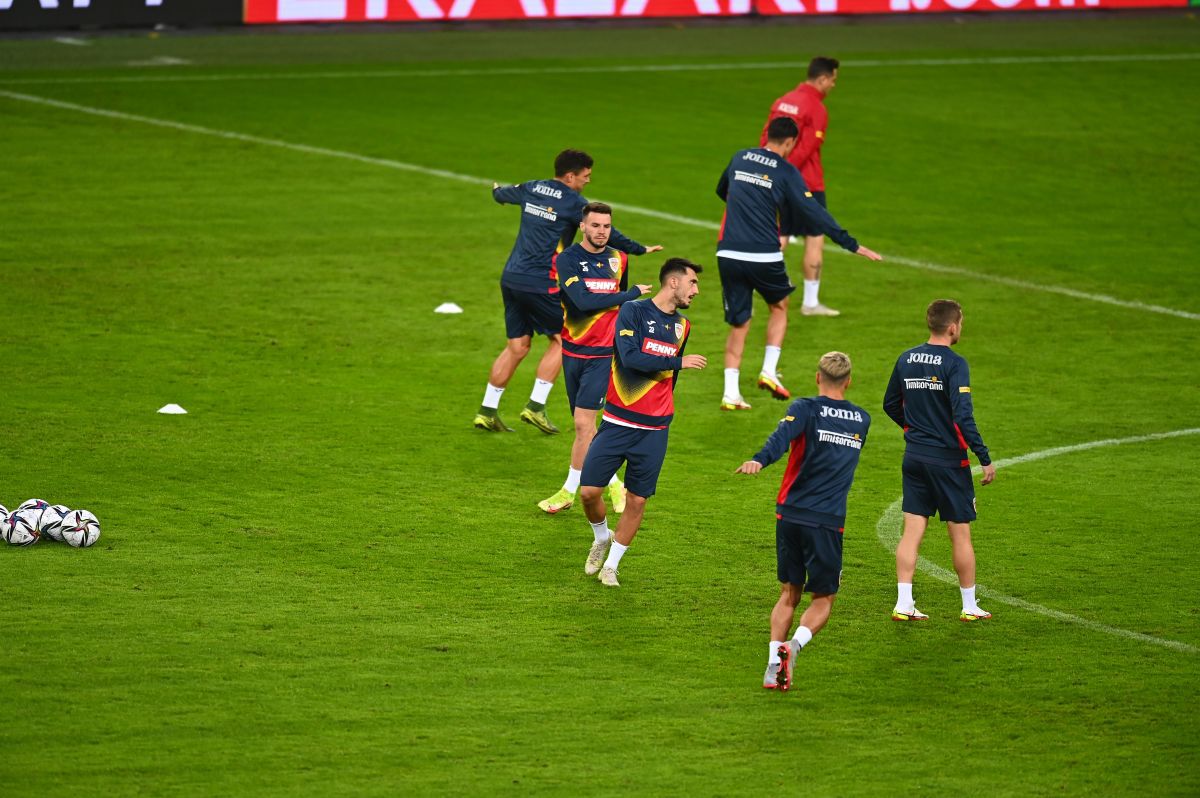 Antrenament și conferință Germania - România, 7 octombrie 2021