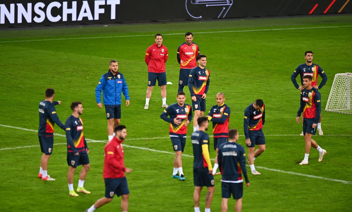 Antrenament și conferință Germania - România, 7 octombrie 2021