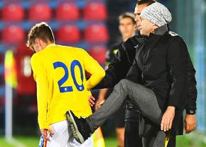 Bogdan Lobonț, conferință cu tâlc după România U20 - Cehia U20: „Și Ștefan cel Mare i-a bătut pe turci...”