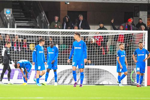 FCSB a suferit o înfrângere drastică în Danemarca, scor 0-5