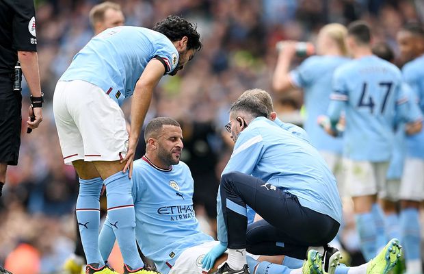 Un star de la Manchester City ar putea rata Campionatul Mondial! Mesajul vedetei pentru fani + Imagine din spital