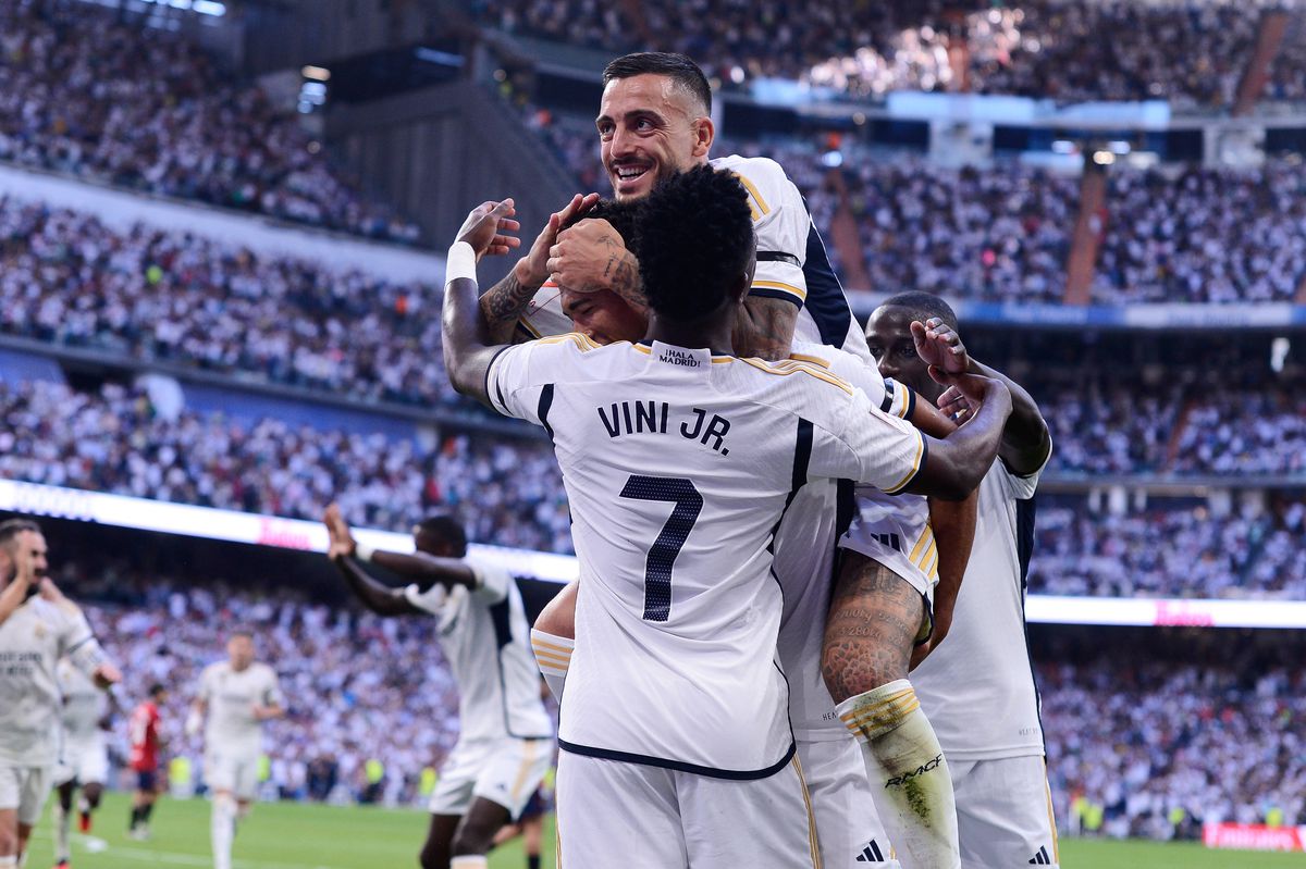 Real Madrid, show înainte de pauza La Liga! Bellingham, Vinicius și Valverde s-au distrat cu Osasuna