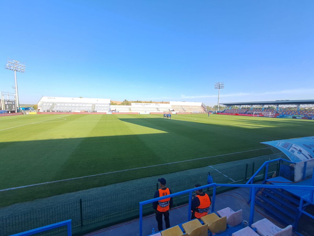 FOTO FC Voluntari - FCU Craiova, înainte de meci 07.10.2023