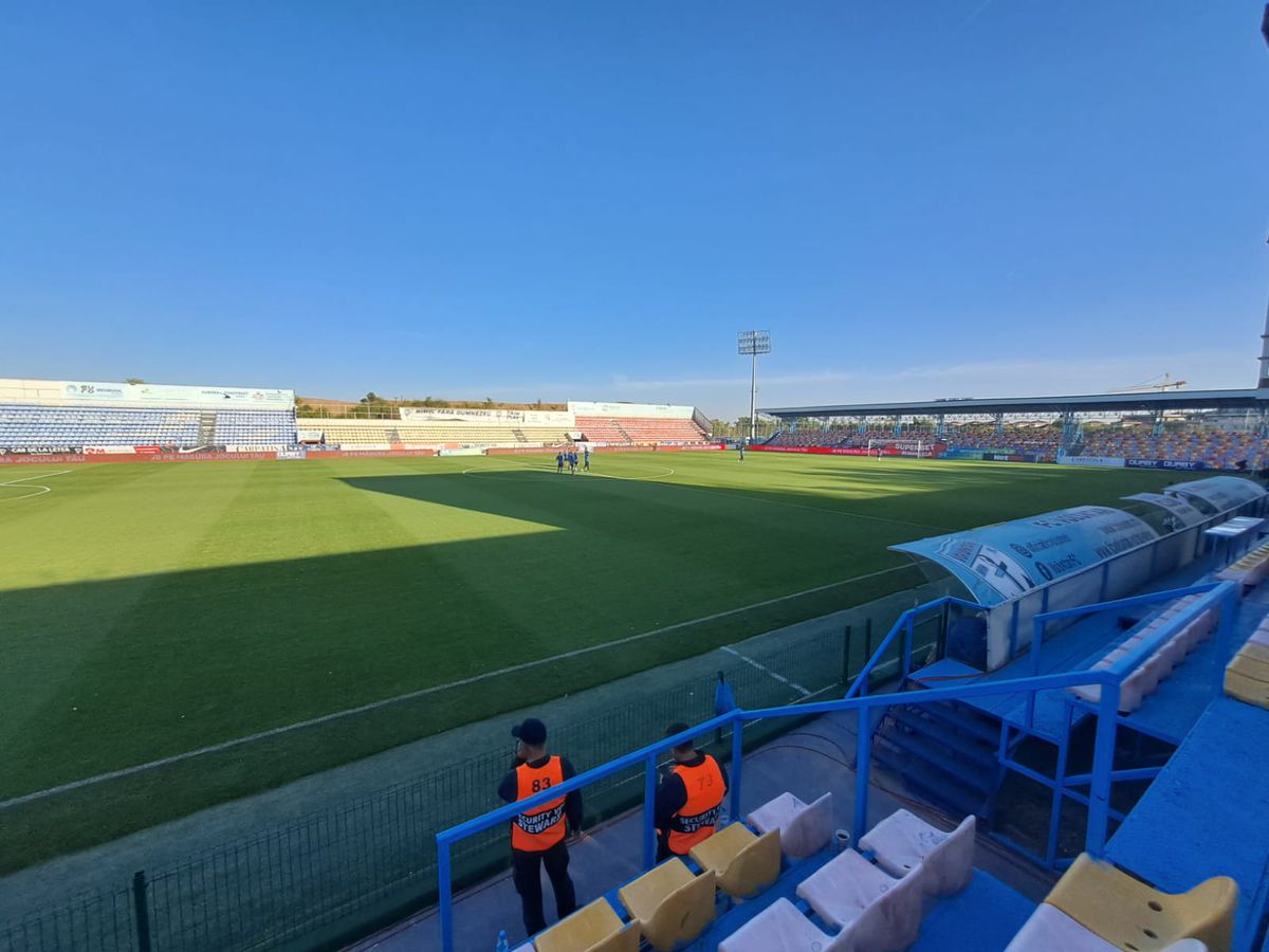 FOTO FC Voluntari - FCU Craiova, înainte de meci 07.10.2023