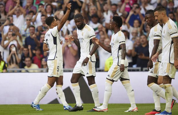Real Madrid, show înainte de pauza La Liga! Bellingham, Vinicius și Valverde s-au distrat cu Osasuna