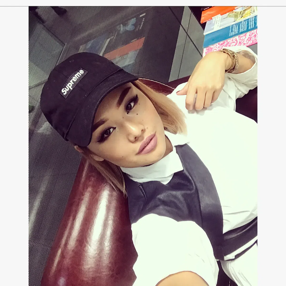 Saule Rabayeva, portarului kazah Sherhan Kalmurza. Foto: Instagram