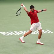 Novak Djokovic - „sferturi” la Shanghai în condiții dificile Foto: Guliver/GettyImages