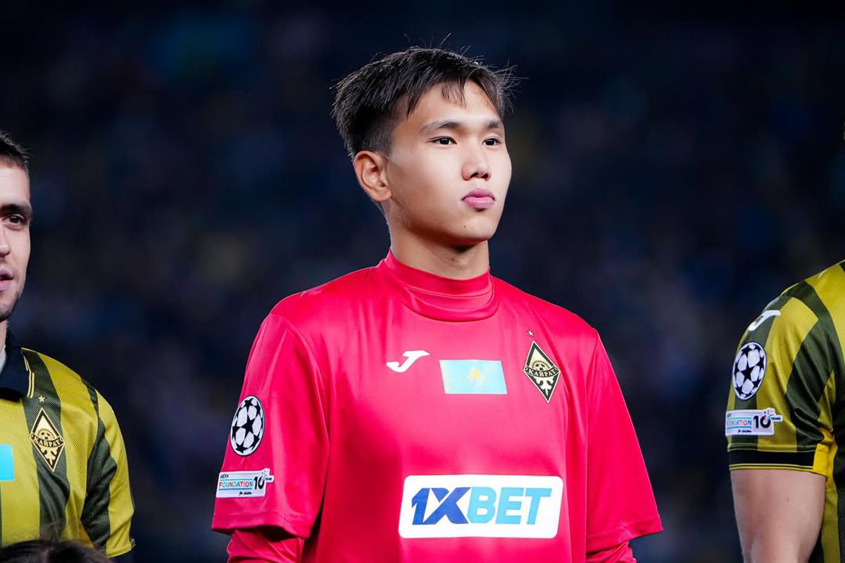 Saule Rabayeva, portarului kazah Sherhan Kalmurza. Foto: Instagram