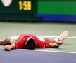 Novak Djokovic - „sferturi” la Shanghai în condiții dificile Foto: Guliver/GettyImages