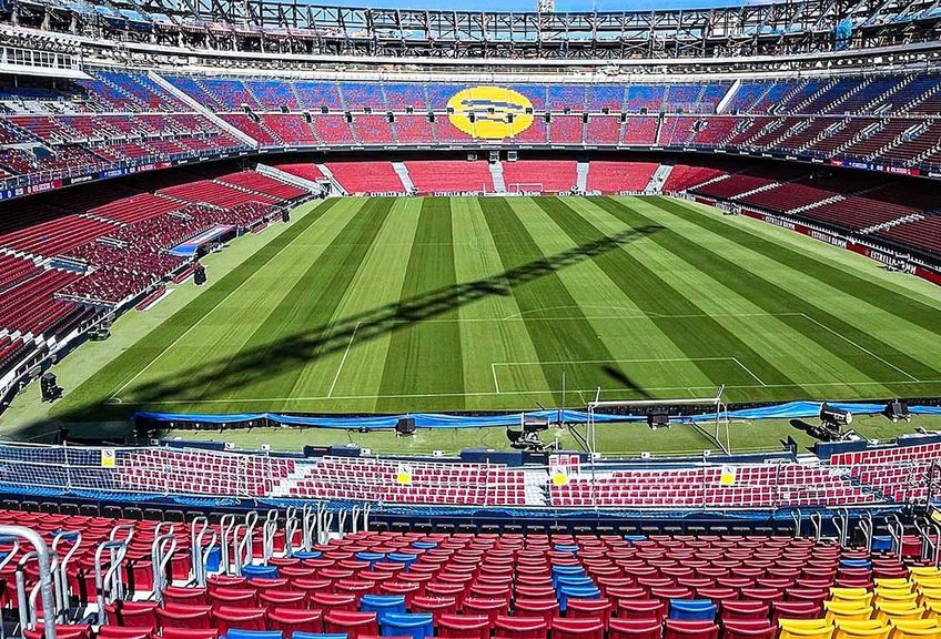 Cum arată acum Camp Nou / Foto: Instagram @433