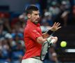 Novak Djokovic - „sferturi” la Shanghai în condiții dificile Foto: Guliver/GettyImages