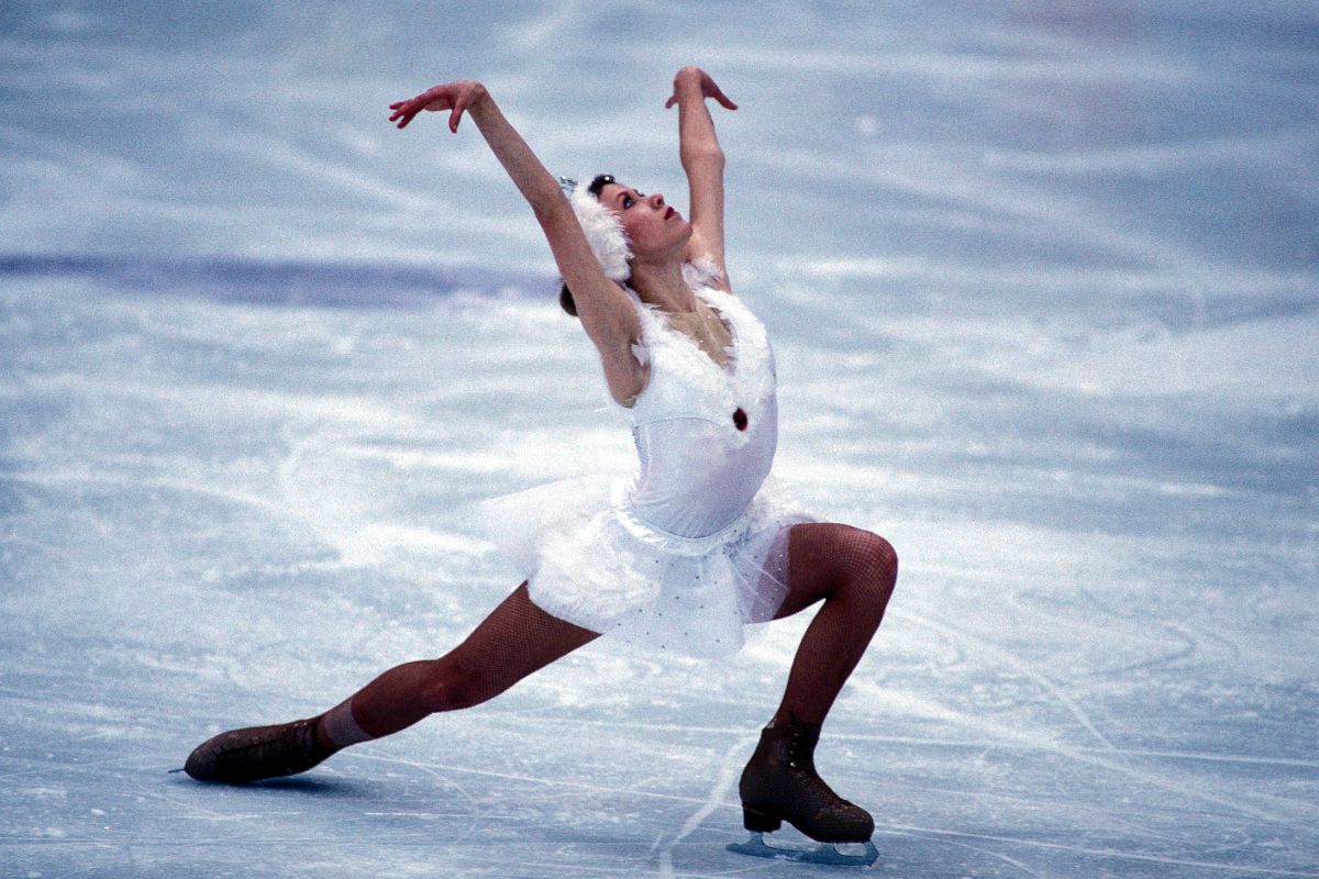 Oksana Baiul, campioană mondială în 1993 și olimpică în 1994