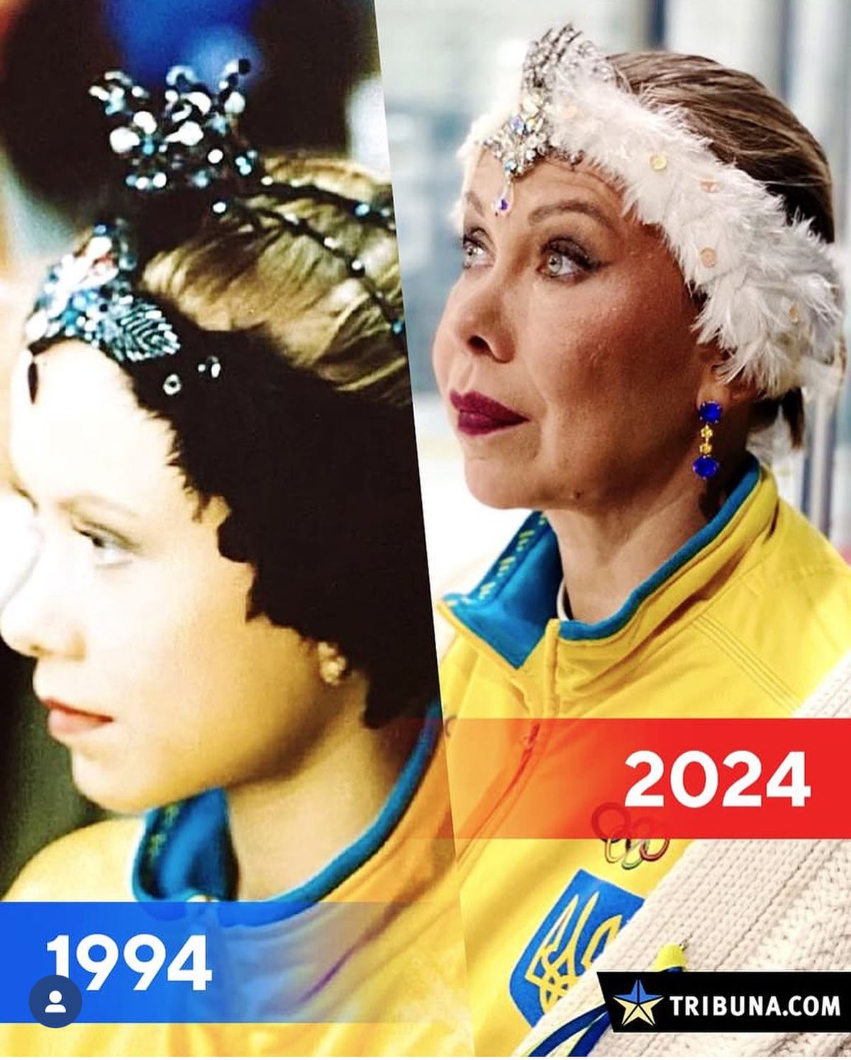 Oksana Baiul, campioană mondială în 1993 și olimpică în 1994