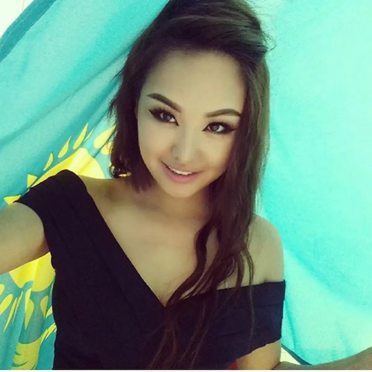 Saule Rabayeva, portarului kazah Sherhan Kalmurza. Foto: Instagram